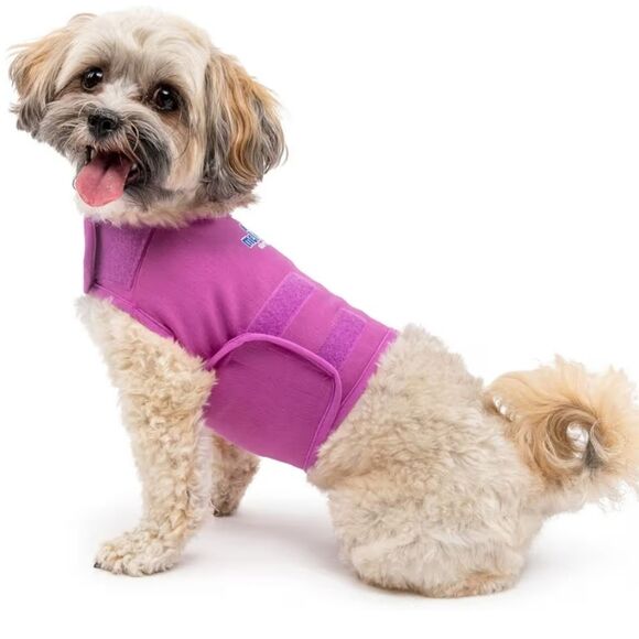 Mellow Shirt Purple Dog Anxiety Calming Wrap - Small - Picture 1 of 6